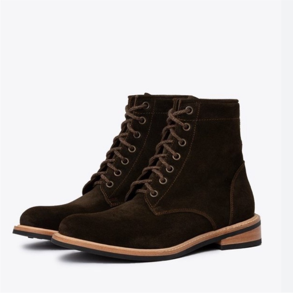 Nisolo Amalia All Weather Suede Boot
